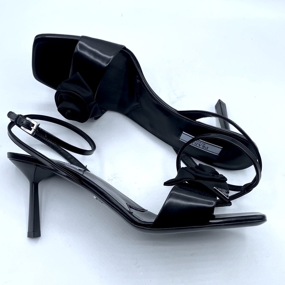 Prada Rose Ankle Strap Sandals - Picture 5 of 13